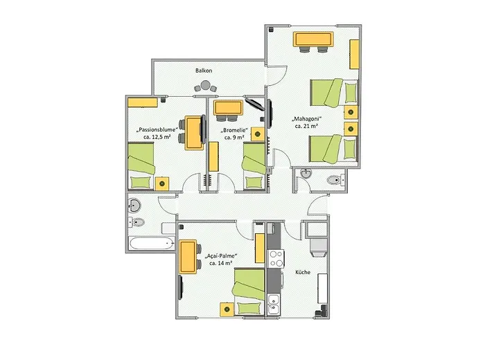 Onkel Tom Amazonien & Ozeanien Δωμάτια σε οικογενειακή κατοικία